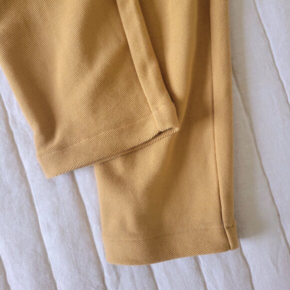 NWT Madewell twill jacquard tapered pants in toffee - Picture 4 of 5